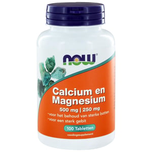 NOW - Calcium Magnesium 2:1 (500/250 mg)