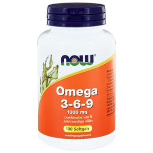 NOW - Omega 3-6-9 1000 mg