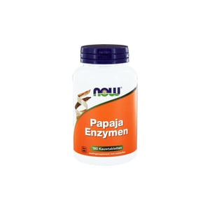 NOW - Papaya enzymen kauwtabletten