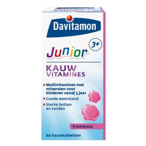Davitamon - Junior Kauwtabletten Framboos