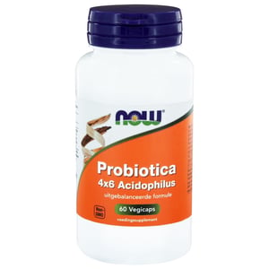 NOW - 4 x 6 Acidophilus  (verbeterde formule Probiotica 4x6 Acidophilus)