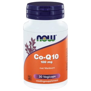 NOW - CoQ10 100 mg met Meidoorn