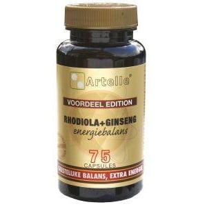 Artelle - Rhodiola ginseng energiebalans