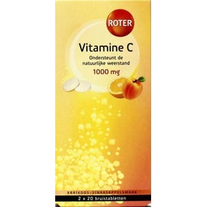 Roter - Vitamine C 1000 mg sinaasappel & abrikoos duo
