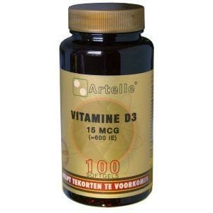 Artelle - Vitamine D3 15 mcg