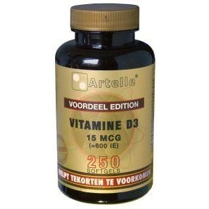 Artelle - Vitamine D3 15 mcg
