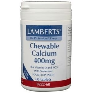 Lamberts - Chewable Calcium 400 mg