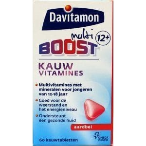 Davitamon - Multiboost 12+ aardbei