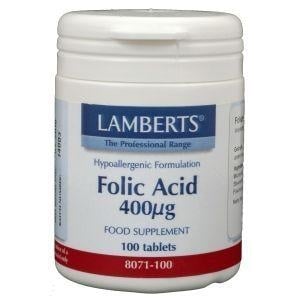 Lamberts - Foliumzuur 400 mcg