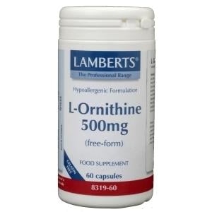 Lamberts - L-Ornithine 500 mg