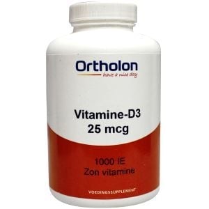 Ortholon - Vitamin D-3 25 mcg 1000 IU Ortholon