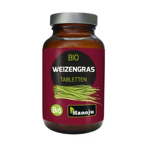 Hanoju - Organic wheatgrass glass vial