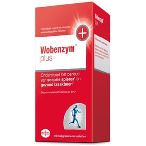 Wobenzym plus enzyme complex with vitamins D and C image