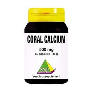SNP - Coral calcium 500 mg (waarvan 190 mg calcium)