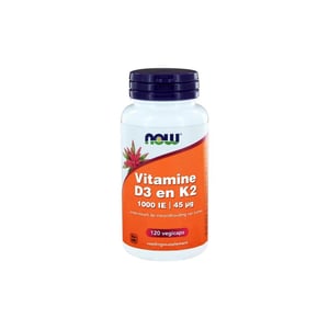 NOW - Vitamine D3 1000IE & Vitamine K2