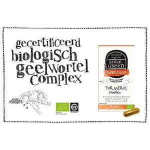 Royal Green Royal Green Turmeric Complex (Curcuma longa met gember en zwarte peper) afbeelding