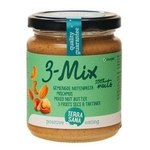 TerraSana - 3-Mix notenpasta zonder pinda's