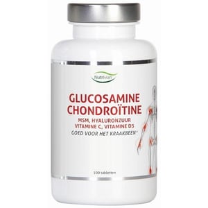 Nutrivian - Glucosamine chondroitin MSM hyaluronate vit D3/C