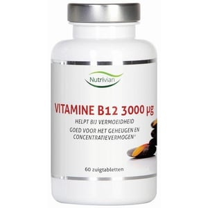 Nutrivian - Vitamin B12 Methylcobalamin 3 mg
