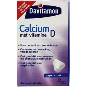 Davitamon - Calcium & D mint
