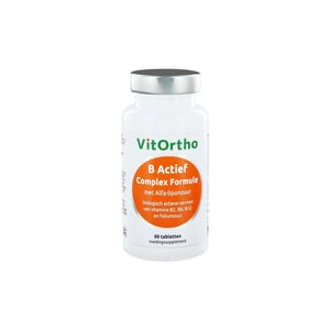 Vitortho - B Actief complex formule met alfa-liponzuur