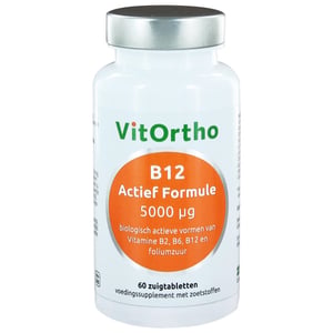 Vitortho - B12 actief formule 5000 mcg
