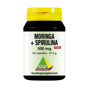 SNP - Moringa & spirulina 500 mg puur