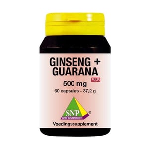 SNP - Ginseng guarana 500 mg pure