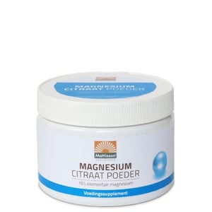Mattisson Healthstyle - Magnesium citraat poeder 16%