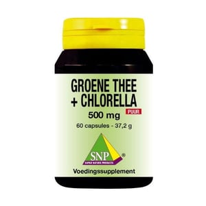 SNP - Green tea chlorella 500 mg pure