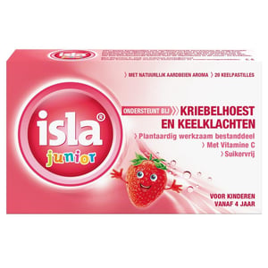 Isla - Junior keelpastilles aardbei