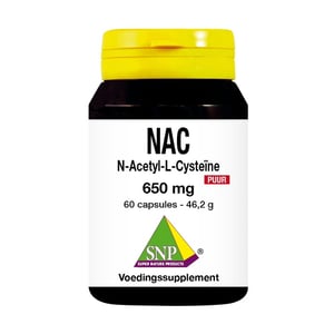 SNP - N-acetyl L-cysteine 650 mg puur