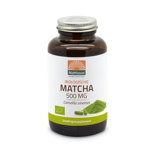 Mattisson Healthstyle - Matcha 500 mg camillia sinensis bio