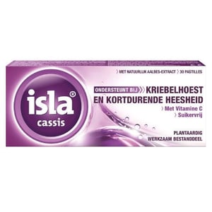 Isla - Cassis keelpastille