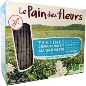 Pain Des Fleurs - Boekweit crackers zonder zout