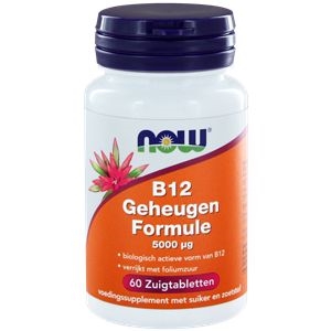NOW - Vitamine B12 geheugenformule 5000 mcg