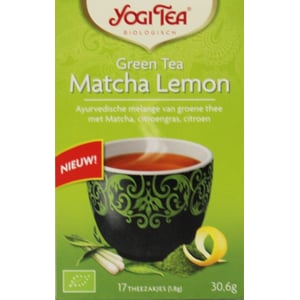 Yogi Tea - Green tea matcha lemon