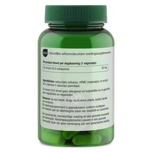 AOV Voedingssupplementen 908 Co Enzym Q10 30 mg afbeelding