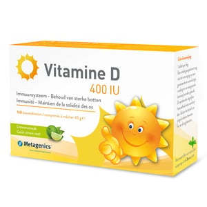 Metagenics Vitamine D3 400IU Metagenics Vitamine D3 400IU afbeelding