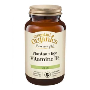 Essential Organics Puur - Plantaardige Vitamine D3 (vegan, 1000 IE)