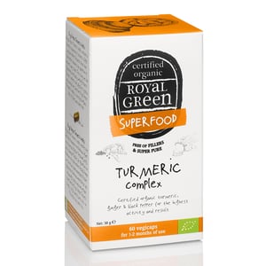 Royal Green - Royal Green Turmeric Complex (Curcuma longa met gember en zwarte peper)