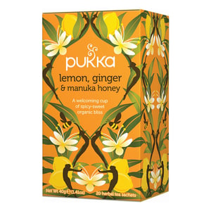Pukka Pukka Lemon Ginger Manuka Honey tea image