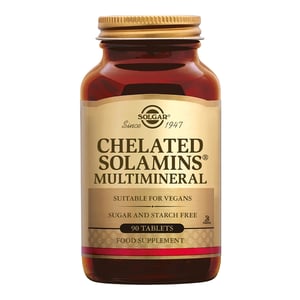 Solgar Vitamins Chelated Solamins Multimineral afbeelding