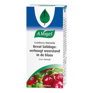 A.Vogel - Cranberry Monarda (met Solidago voor de blaas)