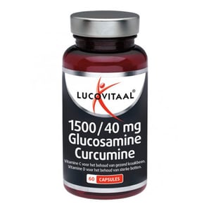 Lucovitaal Glucosamine & curcumin 1500/40 mg image