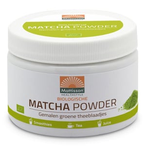 Mattisson Healthstyle - Biologische Matcha Powder (Absolute Matcha Powder Instant)