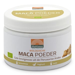 Mattisson Healthstyle - Maca poeder active bio