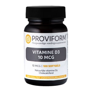 Proviform - Vitamine D3 10 mcg