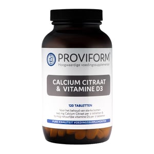 Proviform - Calcium Citraat & D3