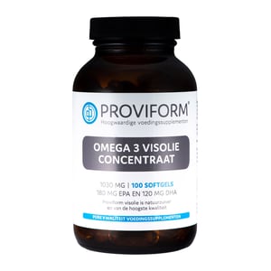 Proviform Omega 3 Fish Oil Concentrate 1000 mg image